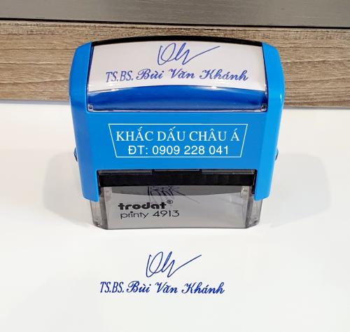 Con dấu chữ ký có tên