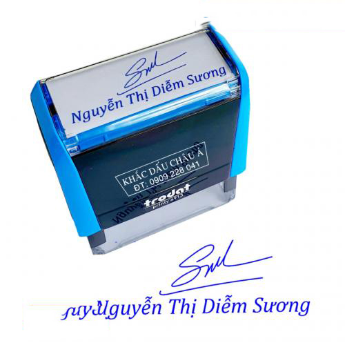 Con Dấu Chữ Ký Tên