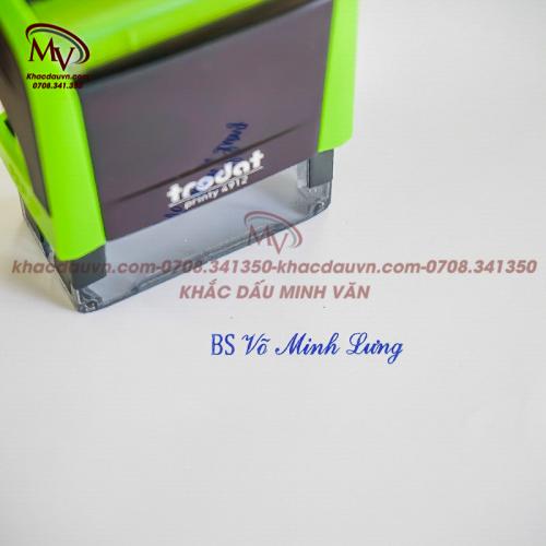Con dấu BS Võ Minh Lưng