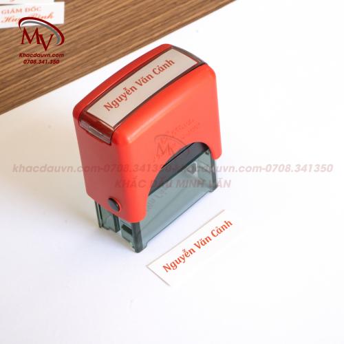 Con dấu tên Nguyễn Văn Cảnh