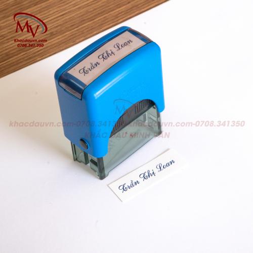 Khắc dấu Trần Thị Loan